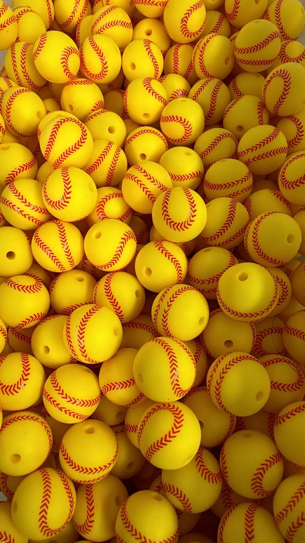 Yellow Softball